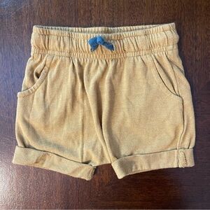Cat & Jack | Tan Cuffed Shorts | 12 mo